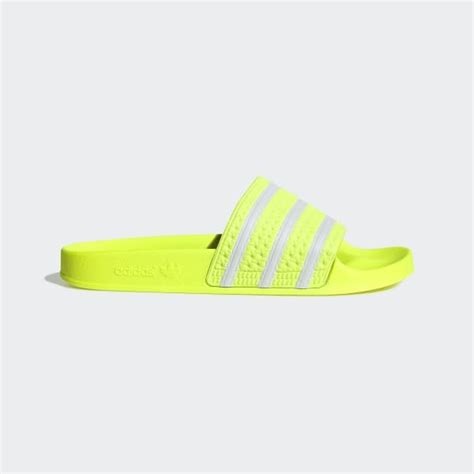 badslippers adidas dames geel|Adidas slips dames.